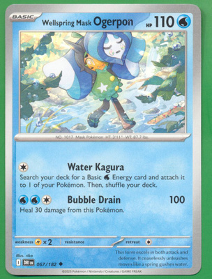 Pokémon Wellspring Mask Ogerpon