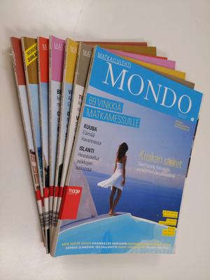 Mondo vuosikerta 2012 (puuttuu n:o 7 ja 10)