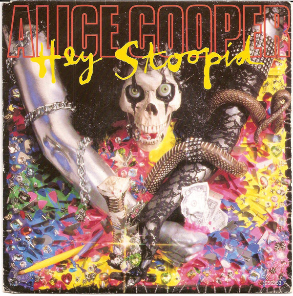 ALICE  COOPER :: HEY STOOPID / WIND-UP TOY ::  VINYYLI 7''