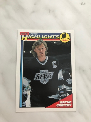 1991-92 O-pee-Chee HighLights Wayne Gretzky #524