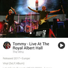 THE WHO - TOMMY - LIVE AT THE ROYAL ALBERT HALL 3LP - pikkukuva 3