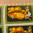 Orangette juomaetiketti 9 kpl. - pikkukuva 4