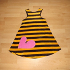 Tinttu amppis velourmekko 110/116cm - pikkukuva 1