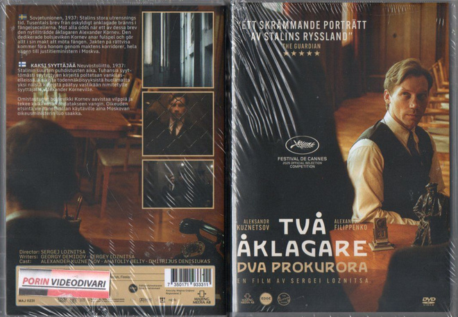 kaksi syyttäjää	(15 935)	UUSI	-FI-	DVD				2025	venäjä,