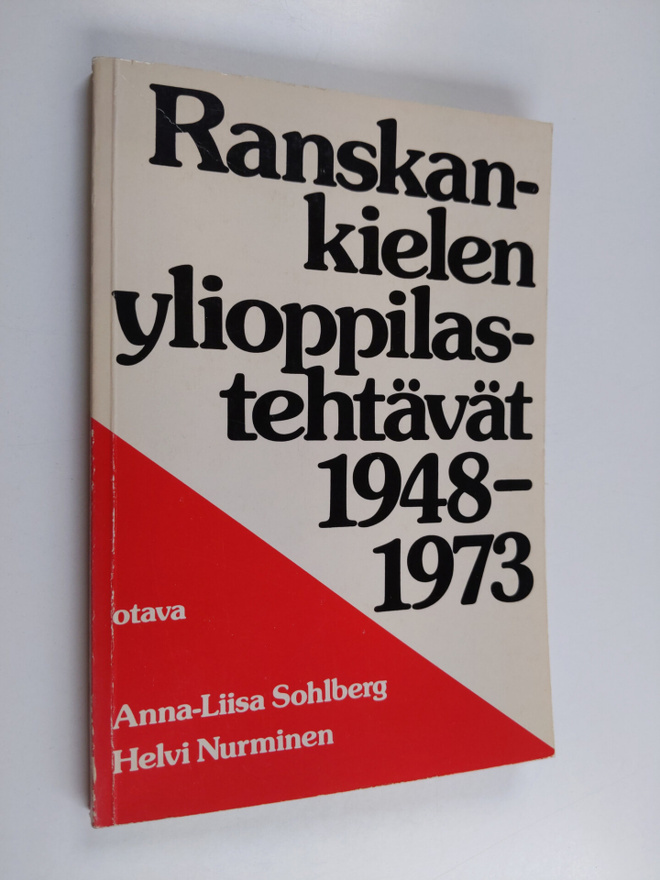 Anna-Liisa Sohlberg ym. : Ranskankielen ylioppilastehtävä...