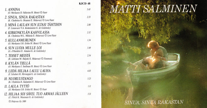 Matti Salminen - 1989 - Sinua, Sinua Rakastan - CD