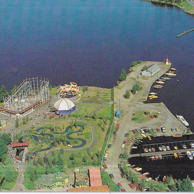 Tampere. Särkänniemi, ilmakuva. e275