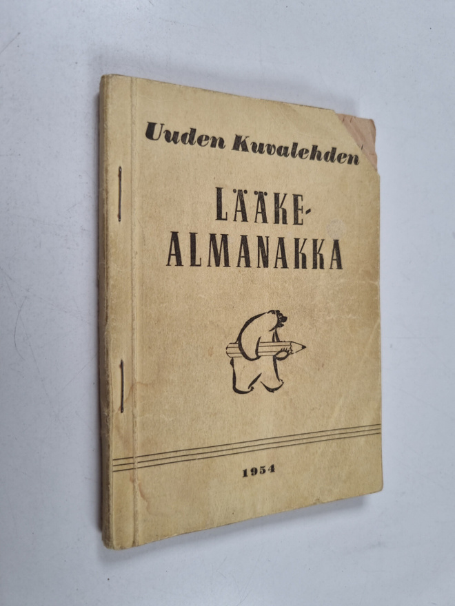 Uuden kuvalehden lääkealmanakka 1954