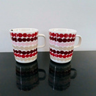 Räsymatto mukit (Marimekko) - pikkukuva 1