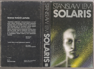 Lem, Stanislaw: Solaris, Kirjayhtymä 1981, 2.p., skp., K3