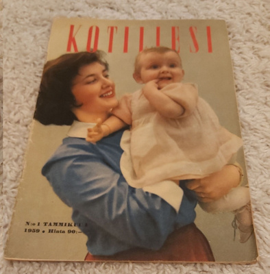 Wanha kotiliesi lehti tammikuu 1959