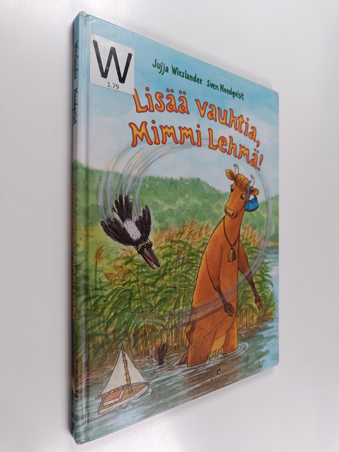 Jujja Wieslander : Lisää vauhtia, Mimmi Lehmä!