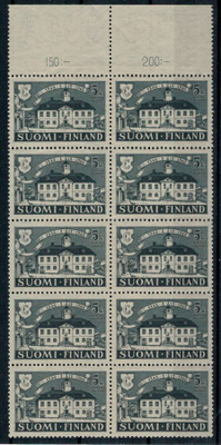 1946 Porvoo 5 mk 10-ryhmä ++