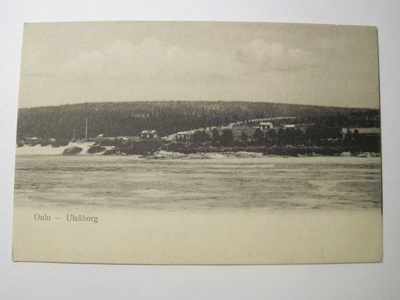 VANHA Postikortti Oulu? Rovaniemi? HUIPPUKUNTO ennen-1905