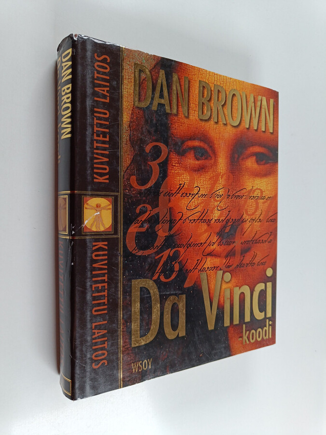 Dan Brown : Da Vinci-koodi (kuvitettu laitos)