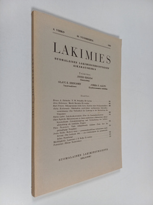 Lakimies : Suomalaisen lakimiesyhdistyksen aikakauskirja ...