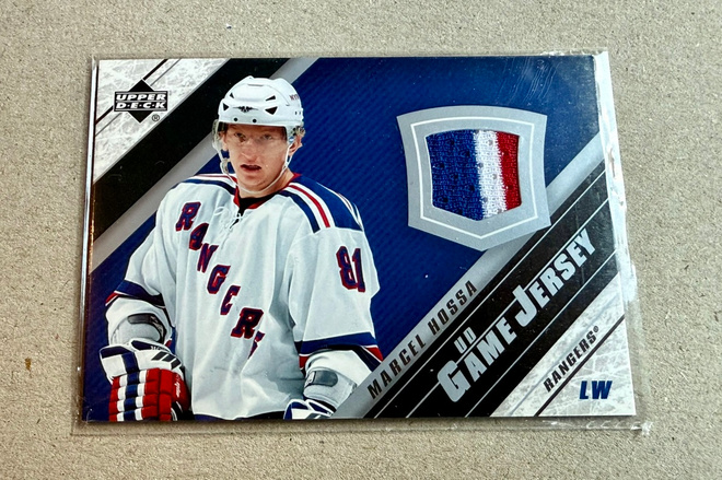 2005-06 Upper Deck Jerseys Series II #J2HO Marcel Hossa