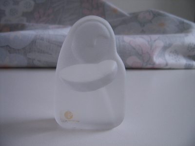 Iittala ÄITI JA LAPSI -lasipaino