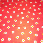 Päivänkakkara retro verhot 167x 72cm - pikkukuva 3