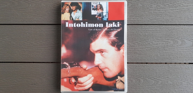 DVD: Intohimon Laki / Law of Desire (Antonio Banderas 1987)
