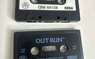 Out Run (C64 + bonuskasetti, alkuperäinen)