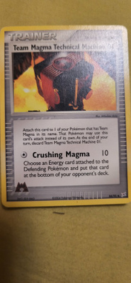 Team Magma Technical Machine 01 card