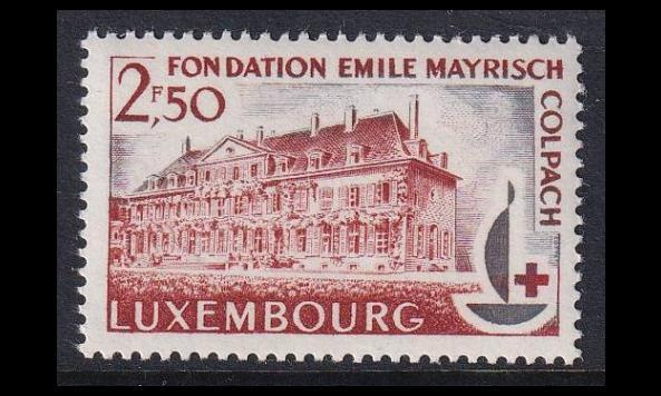 Luxemburg 678 ** Punainen Risti 100v (1963)