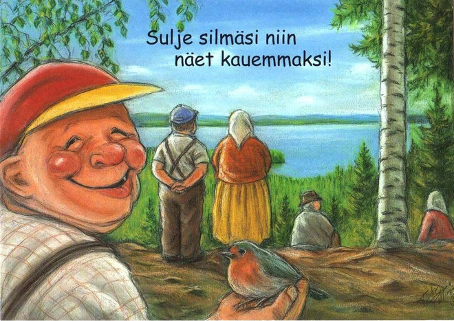 kortti ** Peltoniemi Terho Mukava tunnelma - erilaisia