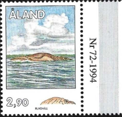 ÅL 1994 Yleismerkit 2,90 mk välilöpari numero ** LaPe 081
