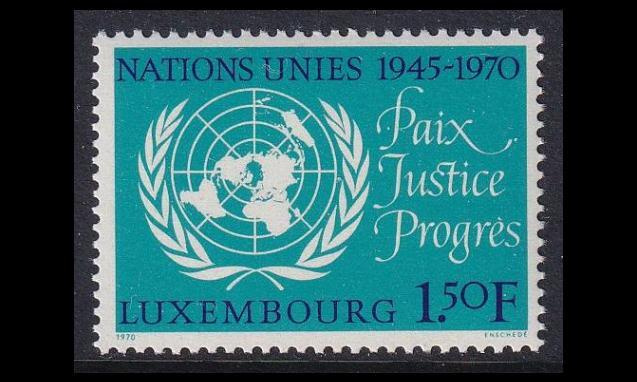 Luxemburg 813 ** YK 25v (1970)