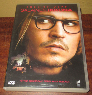 Salainen ikkuna Stephen King dvd psykologinen trilleri v2004