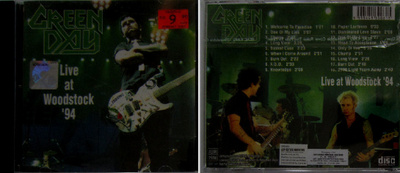GREEN DAY: Live at Woodstock `94 - CD [RARE - Asian edit]