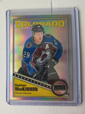 Nathan MacKinnon 2019-20 OPC Retro Rainbow