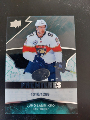 2018-19 Upper Deck Ice #55 Juho Lammikko RC 1016/1299