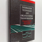 Robert D. Galliers : Information technology and organizat... - pikkukuva 1