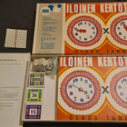 VINTAGE Lautapeli - Iloinen Kertotaulu ( FINN Game ) - pikkukuva 2