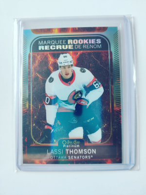 Lassi Thomson 21-22 Opc Platinum Hot Magma Rookie /499