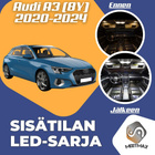 Audi A3 (8Y) Sisätilan LED-sarja 4-osainen - pikkukuva 1
