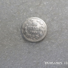 50  penniä  1865  hopeaa   kulkenut   raha. - pikkukuva 1