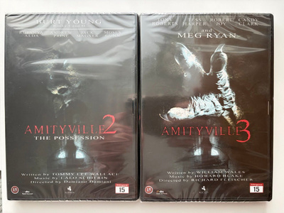 Amityville 2 ja Amityville 3 DVD - Uusi