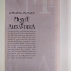 Johannes Salminen : Minnet av Alexandria - pikkukuva 2