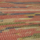 Värikäs räsymatto 72 x 132 cm pastellisävyt - pikkukuva 3