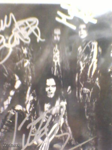 LIZZY BORDEN - NIMMAREILLA B/W PROMOKUVA