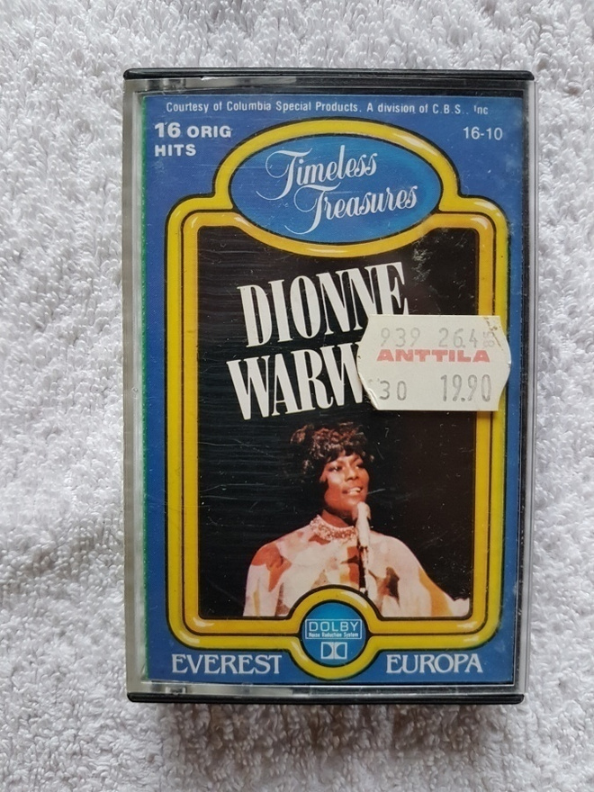 Dionne Warwick- Timeless Treasures C-KASETTI