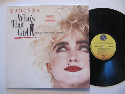 Madonna Who's That Girl Original Motion Picture Soundtrac LP