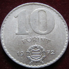 10 forint 1972 . Unkari-Hungary - pikkukuva 1
