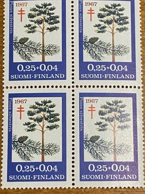 TUB 1967 0,25+ 0,04 NELIÖ**