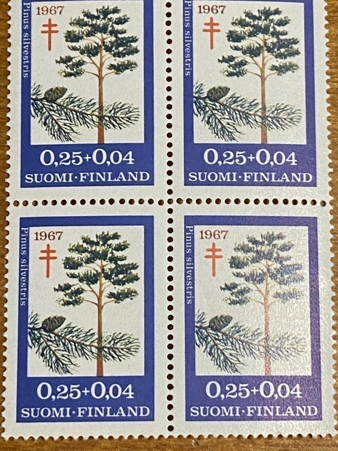 TUB 1967 0,25+ 0,04 NELIÖ**