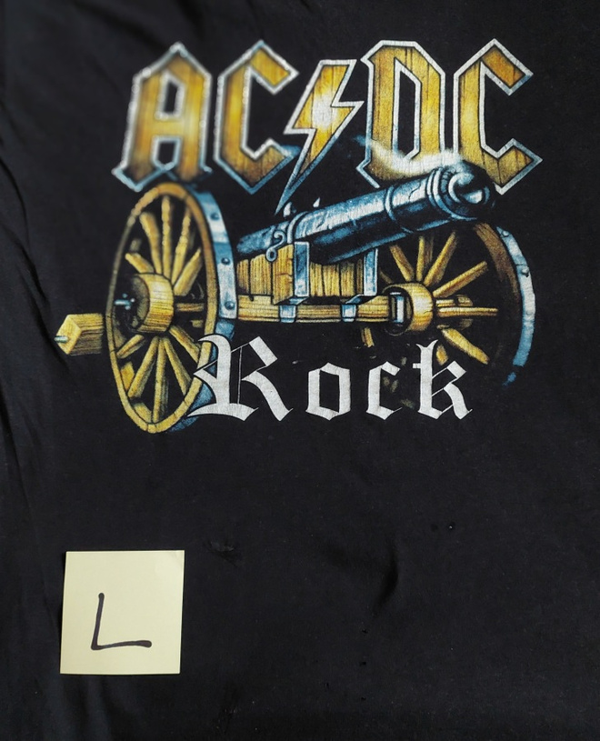 Bändipaita  AC/DC: Rock  koko  L