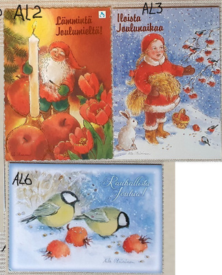 Aila Utrianen - joulukortteja